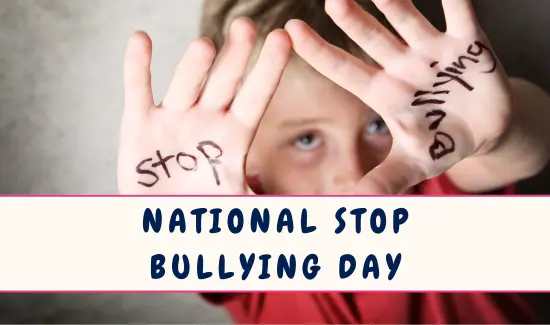 National Stop Bullying Day