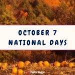 October 7 National Days