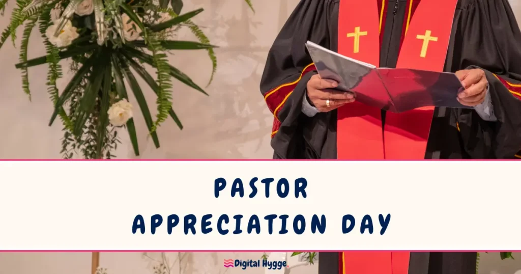 Pastor Appreciation Day Second Sunday of October