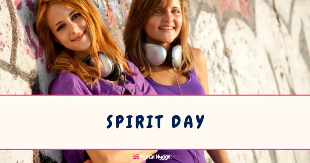 Spirit Day Third Thursday of October
