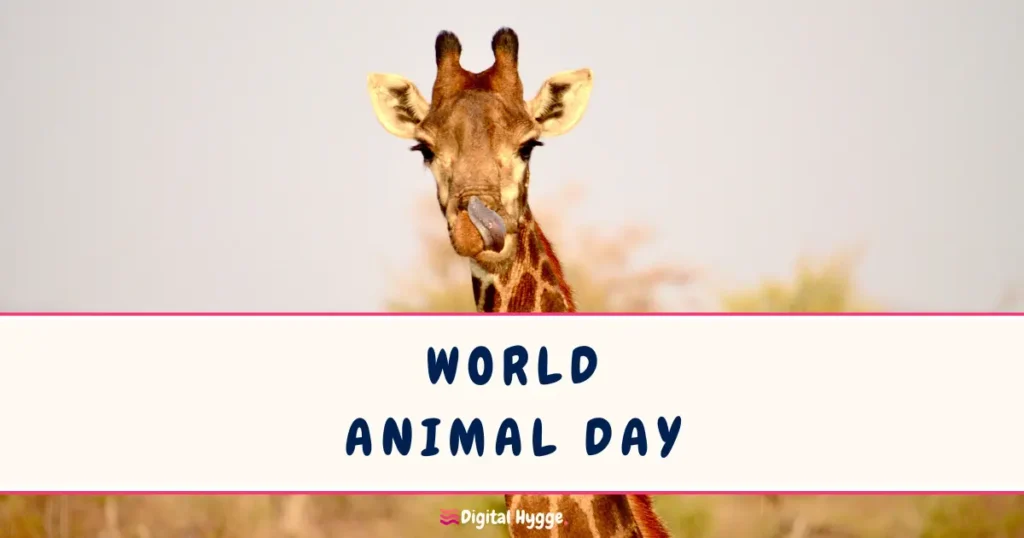 World Animal Day October 4