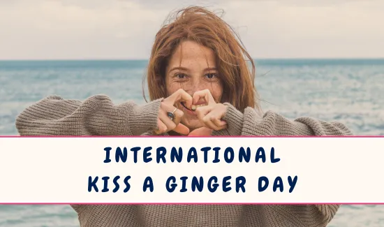 International Kiss A Ginger Day