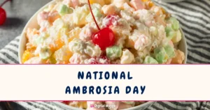 National Ambrosia Day
