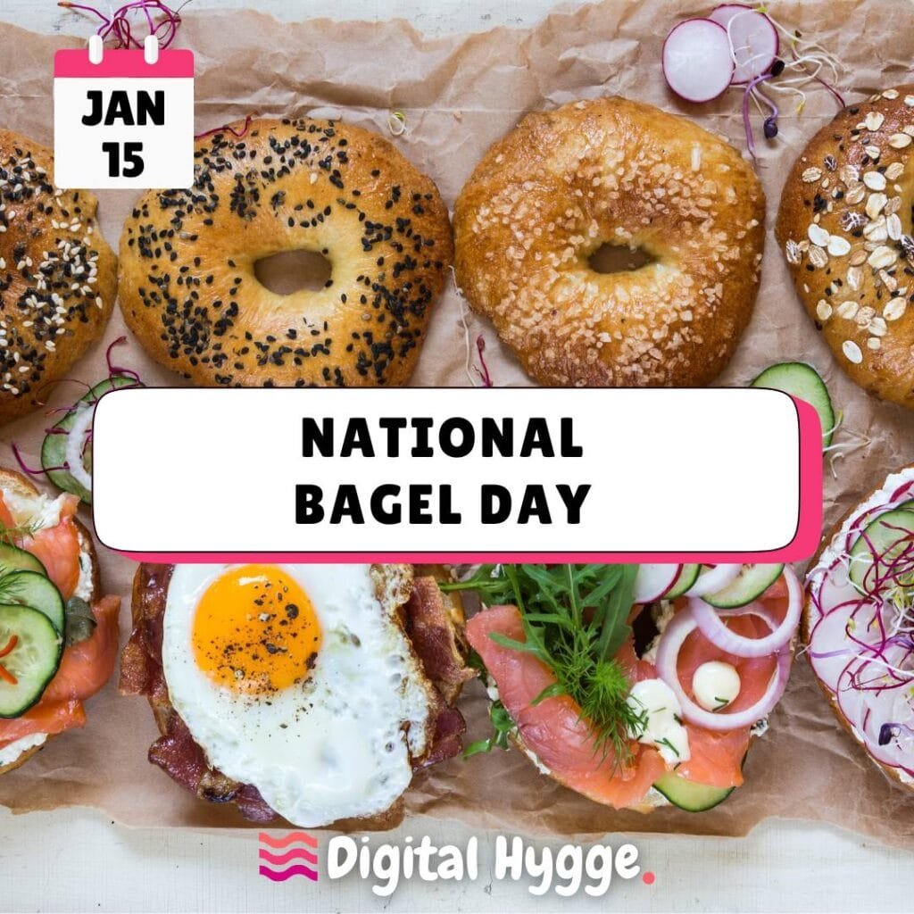National Bagel Day celebrated on January 15th