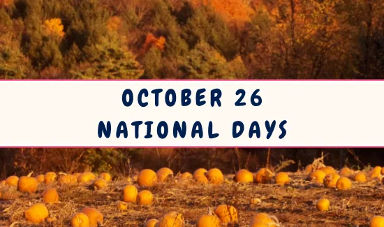 National Days on October 26
