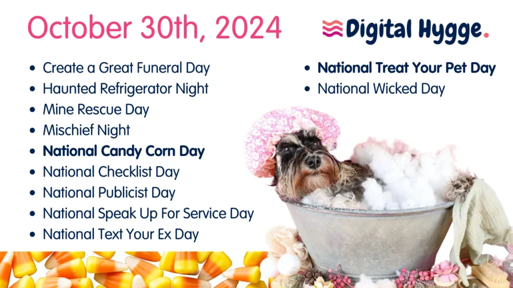 National Days on October 30
