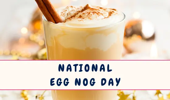 National Egg Nog Day