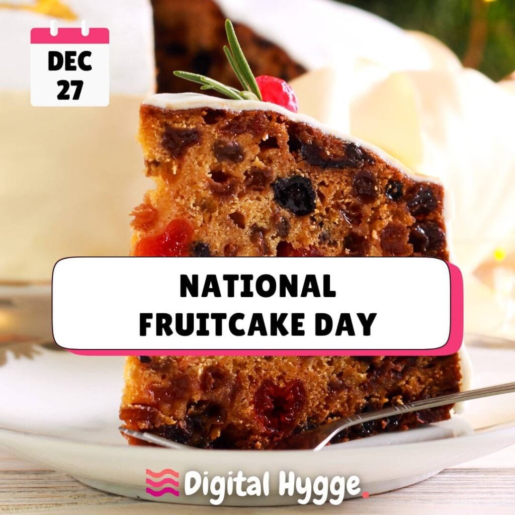 National Fruitcake Day celebrated on December 27th