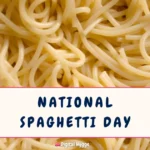 National Spaghetti Day