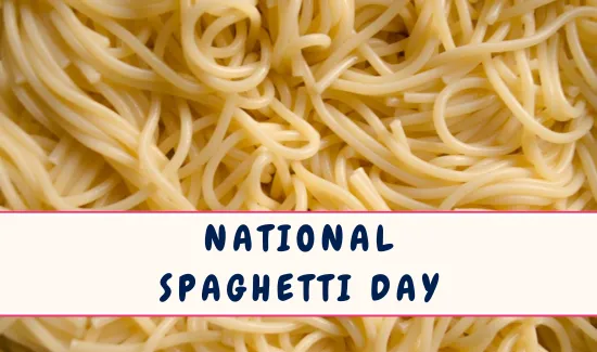 National Spaghetti Day
