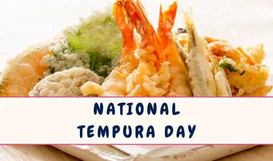 National Tempura Day