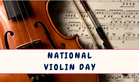 National Violin Day