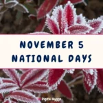 November 5 National Days