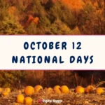 October 12 National Days