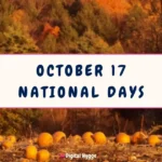 October 17 National Days 