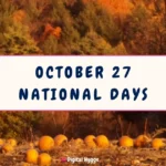 October 27 National Days