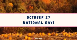 October 27 National Days