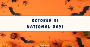 October 31 National Days
