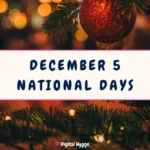 December 5 National Days