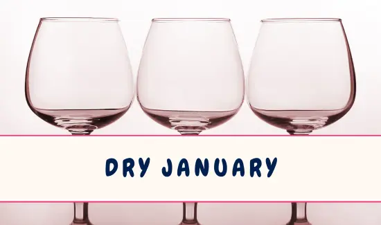 Dry January No Alcohol Challenge