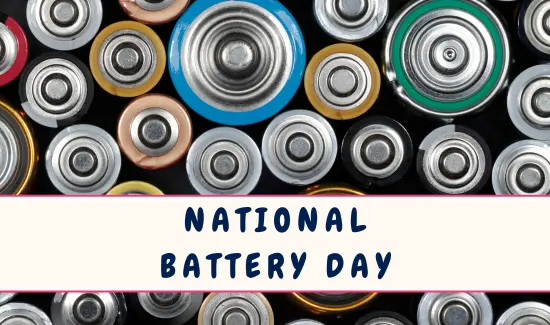 National Battery Day
