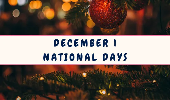 National Days on December 1
