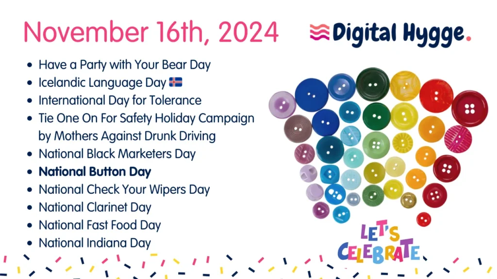 National Days on November 16