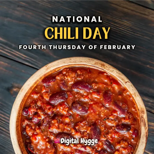 National Chili Day on February 23