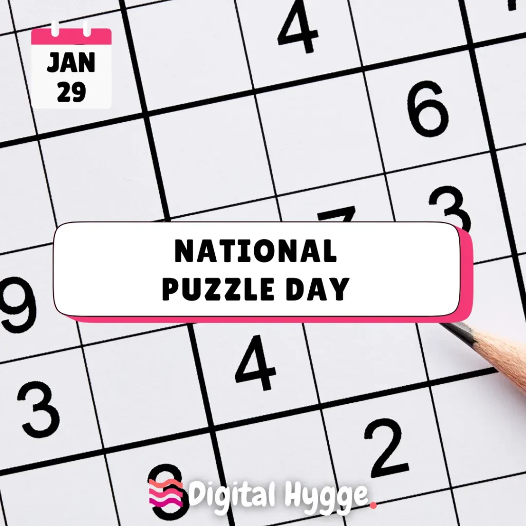 National Puzzle Day on January 29th