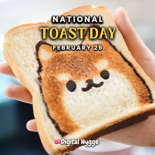 National Toast Day on February 26