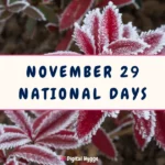 November 29 National Days