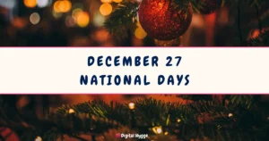 December 27 National Days