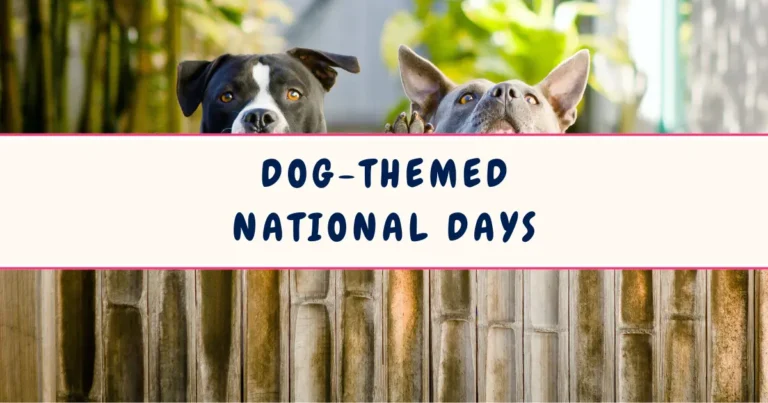 Dog-Themed National Days
