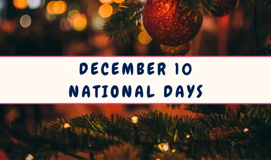 National Days on December 10