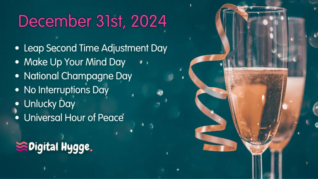 National Days on December 31