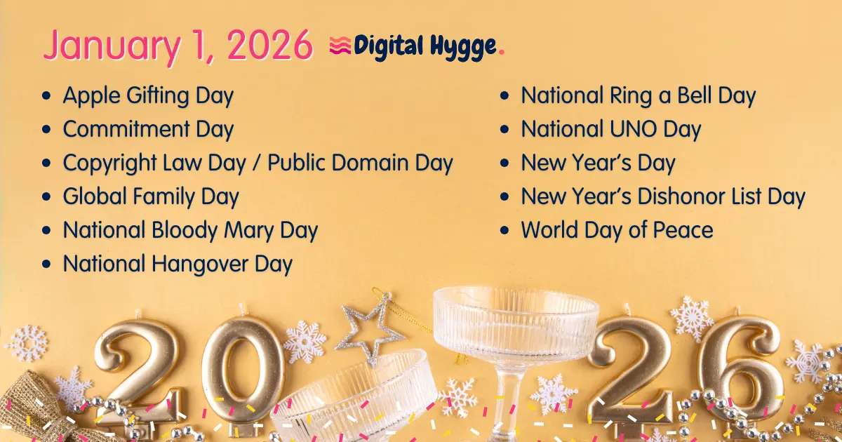 National Days on January 1