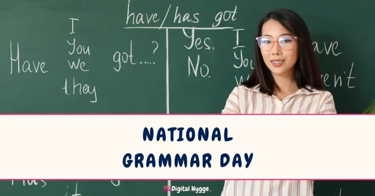 National Grammar Day March 4