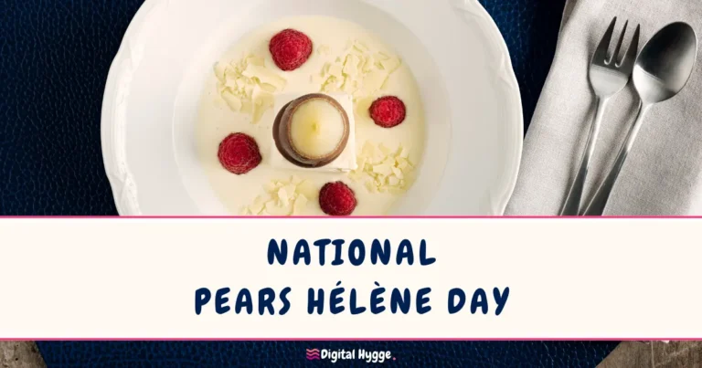 National Pears Hélène Day March 15