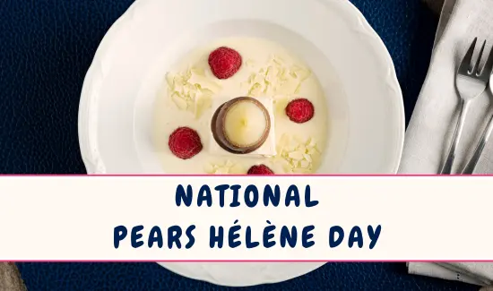 National Pears Hélène Day