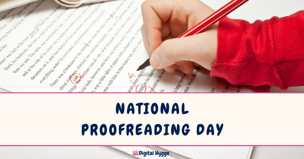 National Proofreading Day March 8