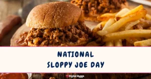 National Sloppy Joe Day