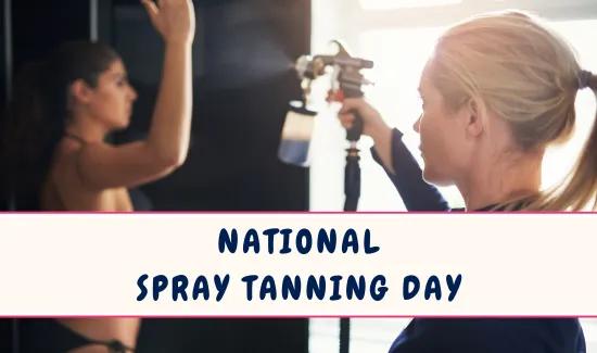 National Spray Tanning Day