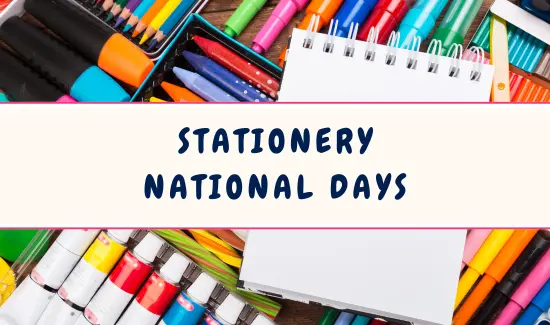 National Stationery Days