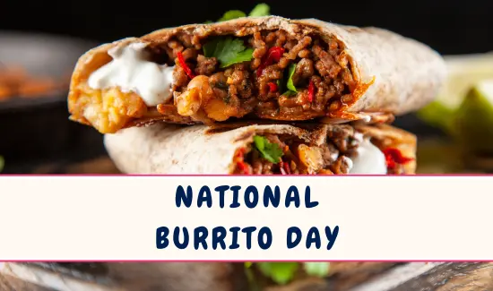 National Burrito Day