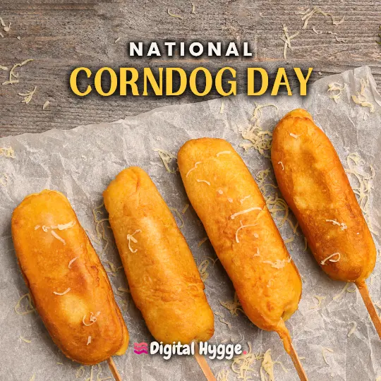 National Corndog Day in March