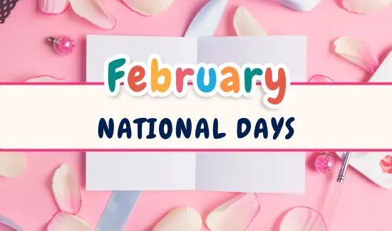 National Days in February Small