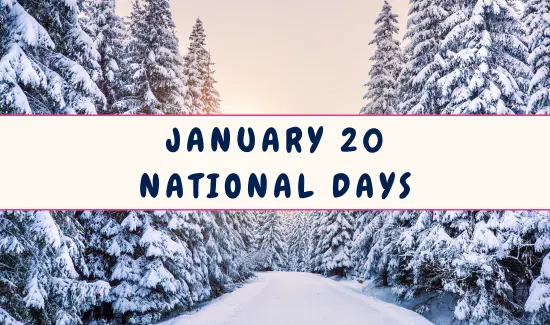 National Days on January 20
