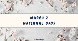 March 2 National Days
