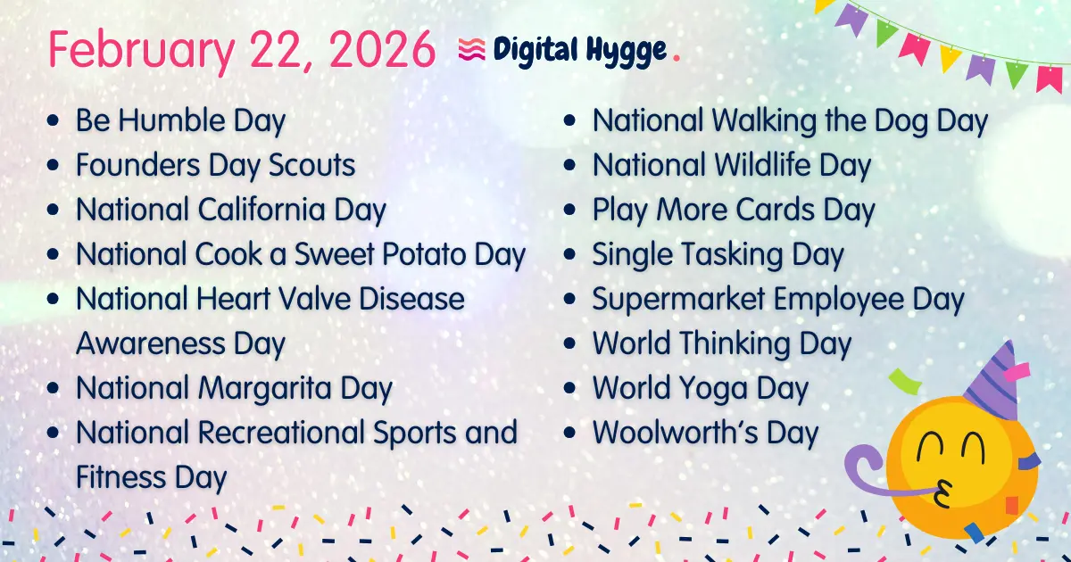 National Days on February 22, 2026