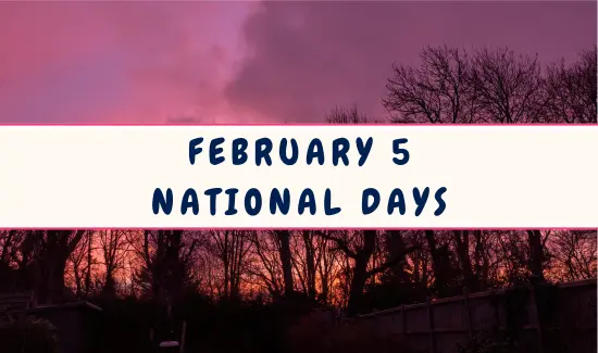 National Days on February 5